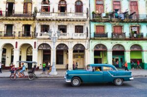 Havana, Cuba. Street Scene.