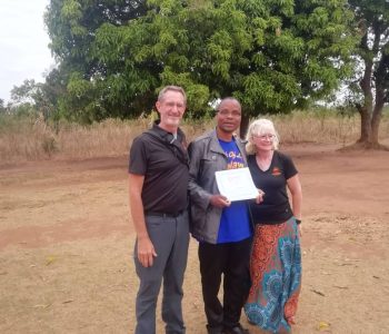 Pastor Cliff at event 3 With Pastor Dennis and His Wife from Developing Workers