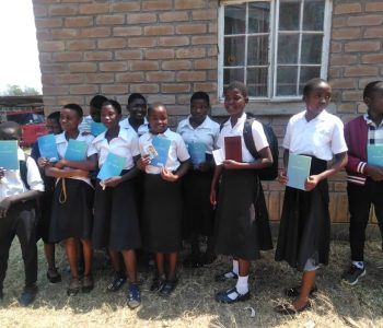 Pastor Cliff at event 5 Reaching out Students in Schools with Bibles